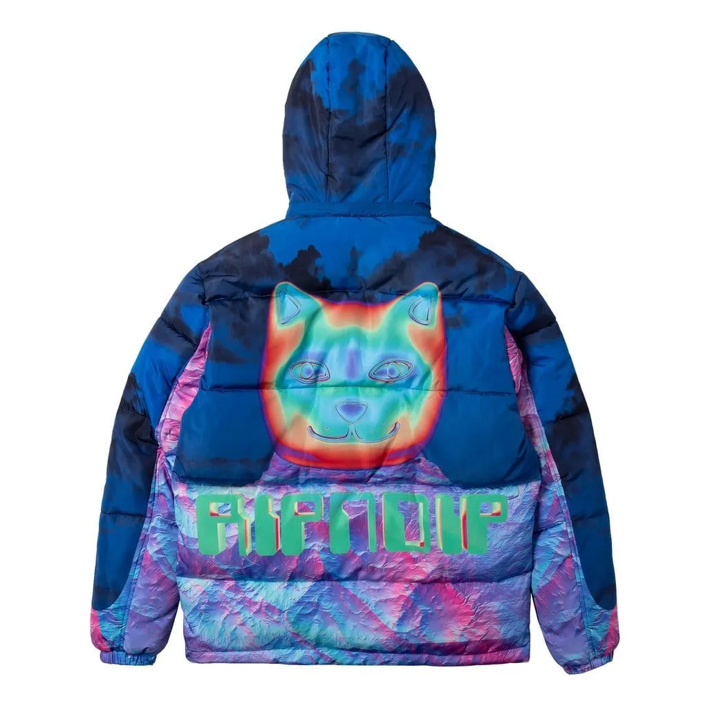 Ripndip Jacket Thermal Nermal Puffer Blue