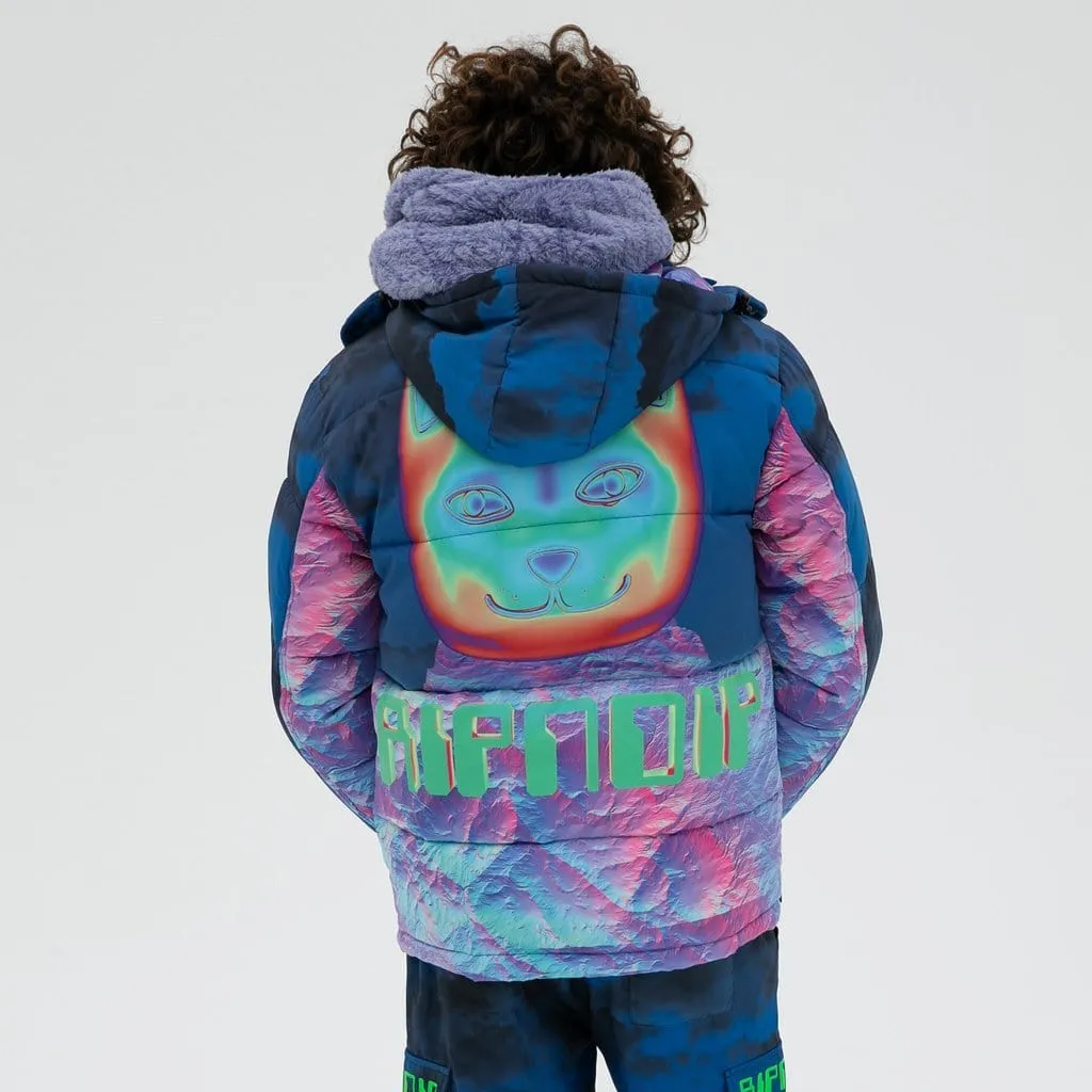 Ripndip Jacket Thermal Nermal Puffer Blue