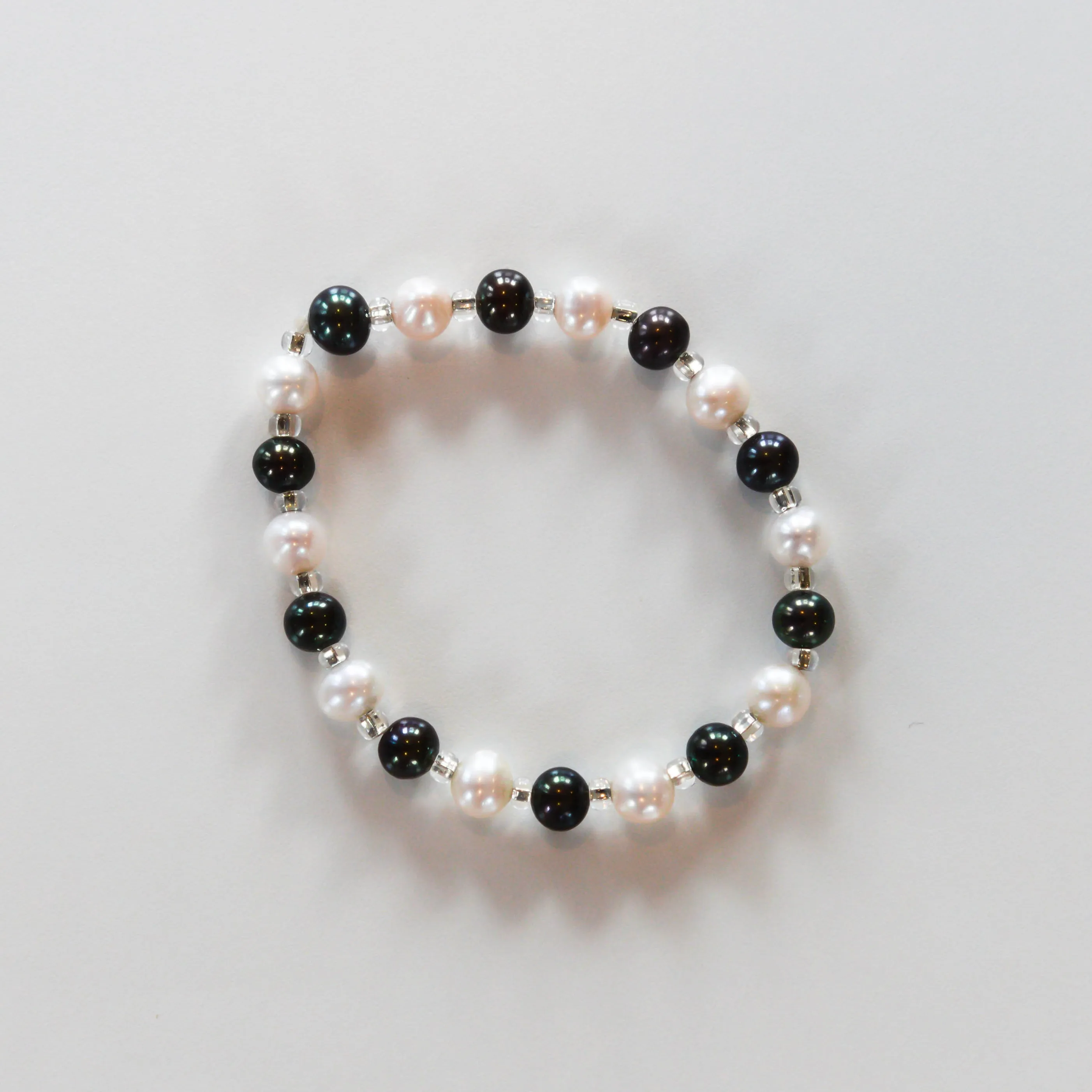 Signature Bracelet - Black and White