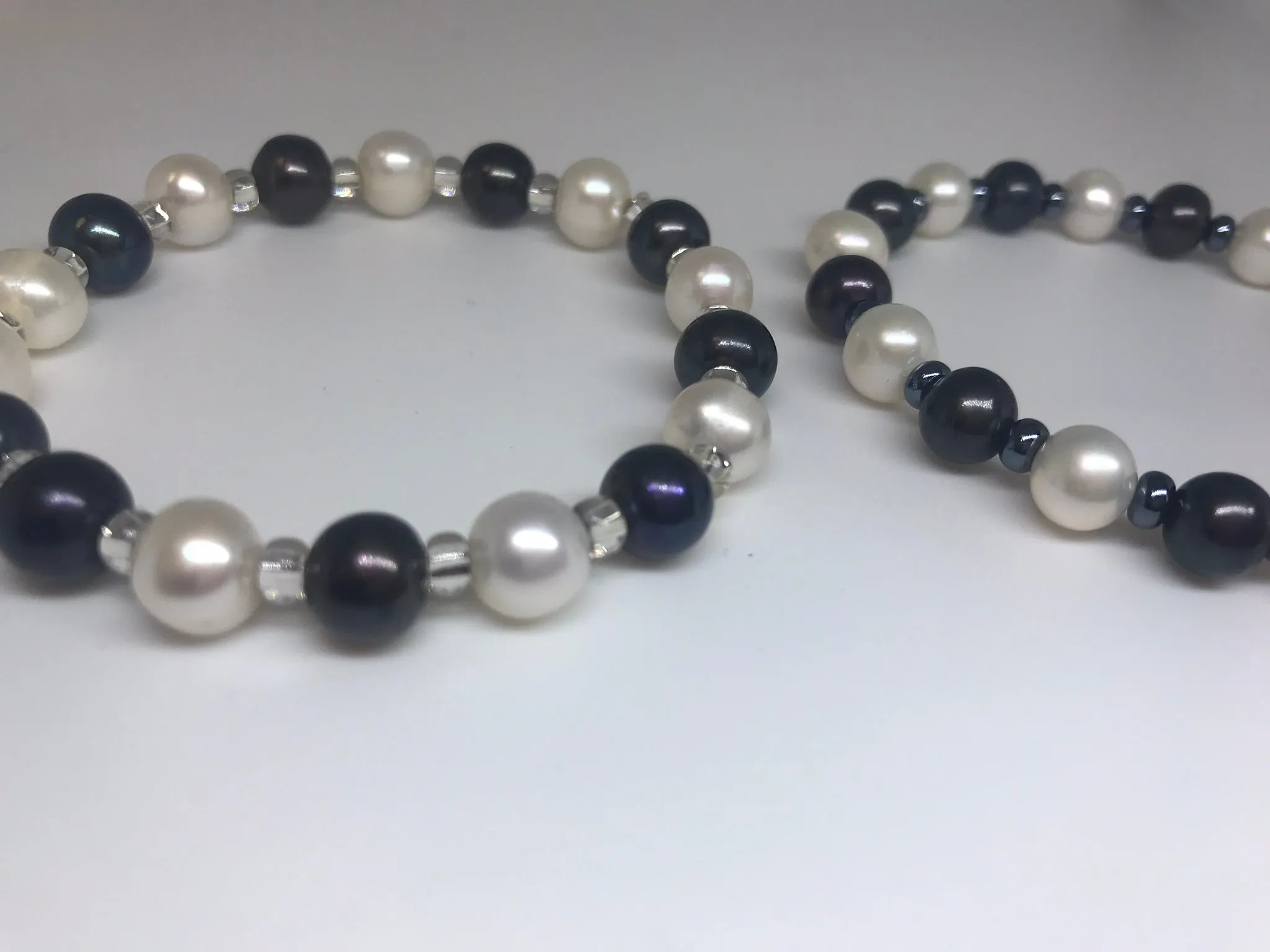 Signature Bracelet - Black and White