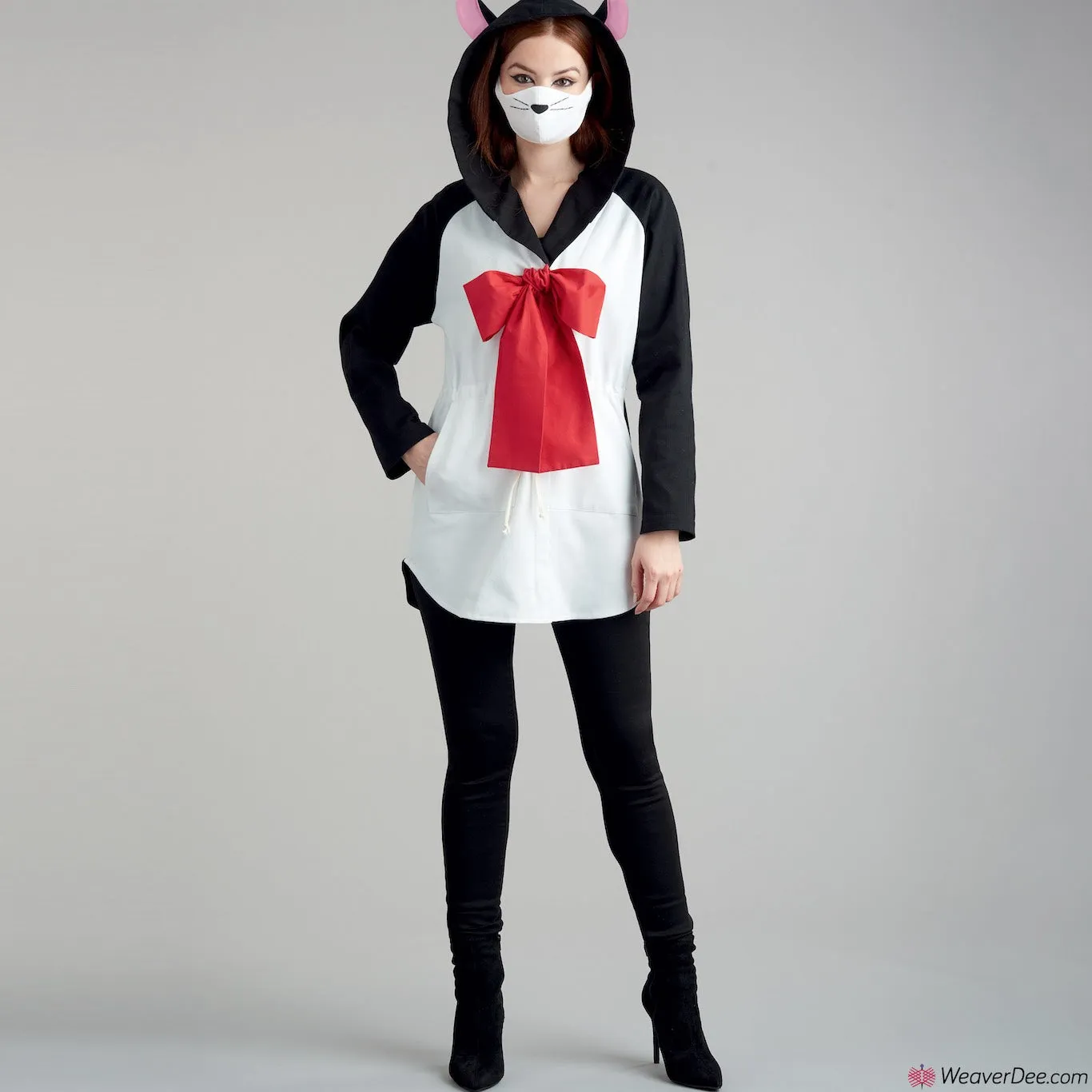 Simplicity Pattern S9354 Misses' Costumes - Shark, Panda, Cat, Fairy Godmother