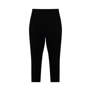 Slim Astaires Cropped Pants in Black