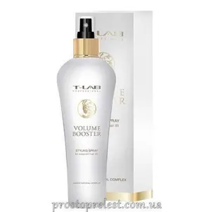 T-LAB Professional Volume Booster Styling Spray - Стайлінг-спрей для неперевершеного ліфтингу волосся