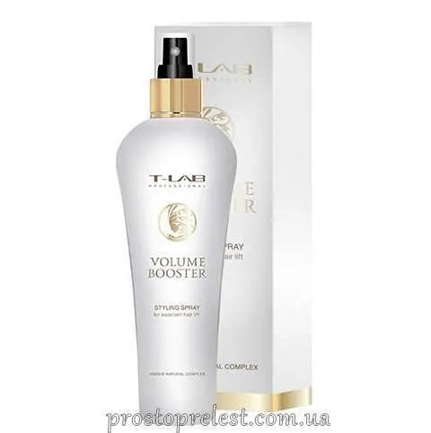 T-LAB Professional Volume Booster Styling Spray - Стайлінг-спрей для неперевершеного ліфтингу волосся
