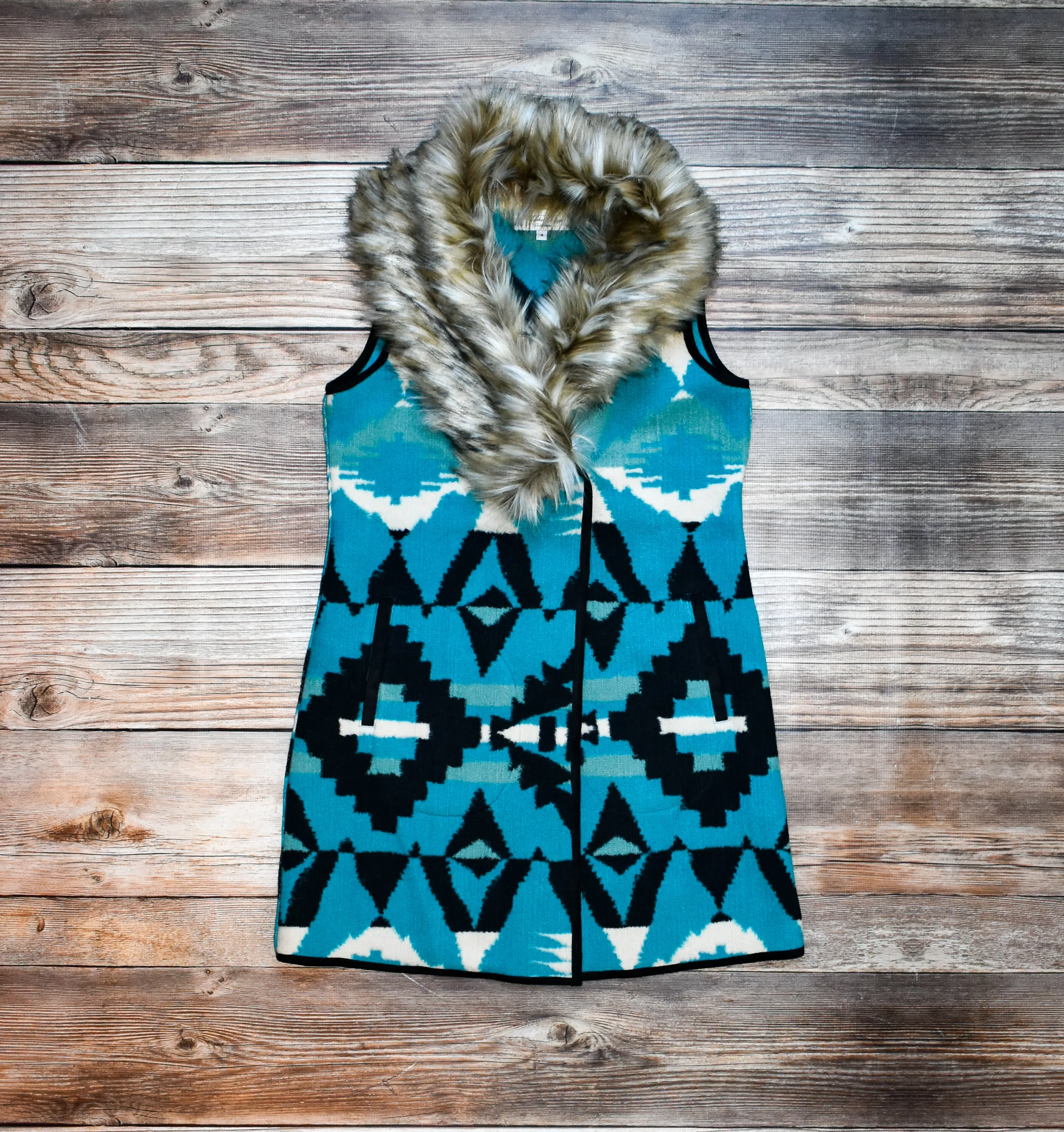 Tasha Polizzi Women's Turquoise Old Ranch Vest