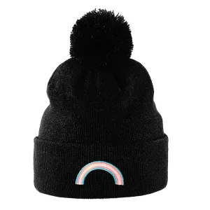 Transgender Rainbow Beanie Hat
