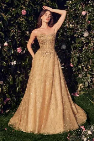 YOUR MAJESTY BOLERO GOWN CDMA104