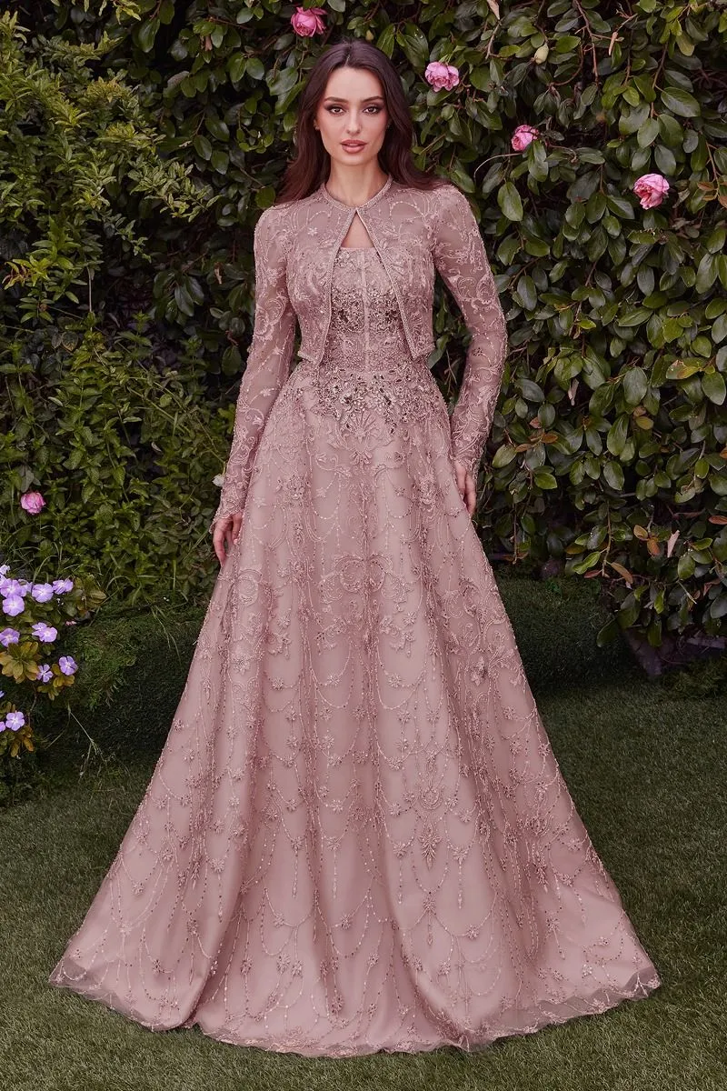 YOUR MAJESTY BOLERO GOWN CDMA104
